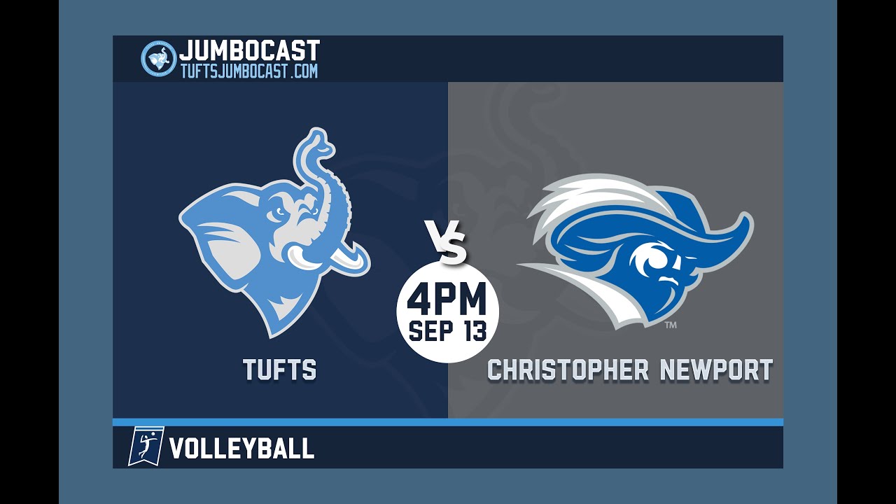 Volleyball- Tufts vs. CNU(9/13 @4 PM)