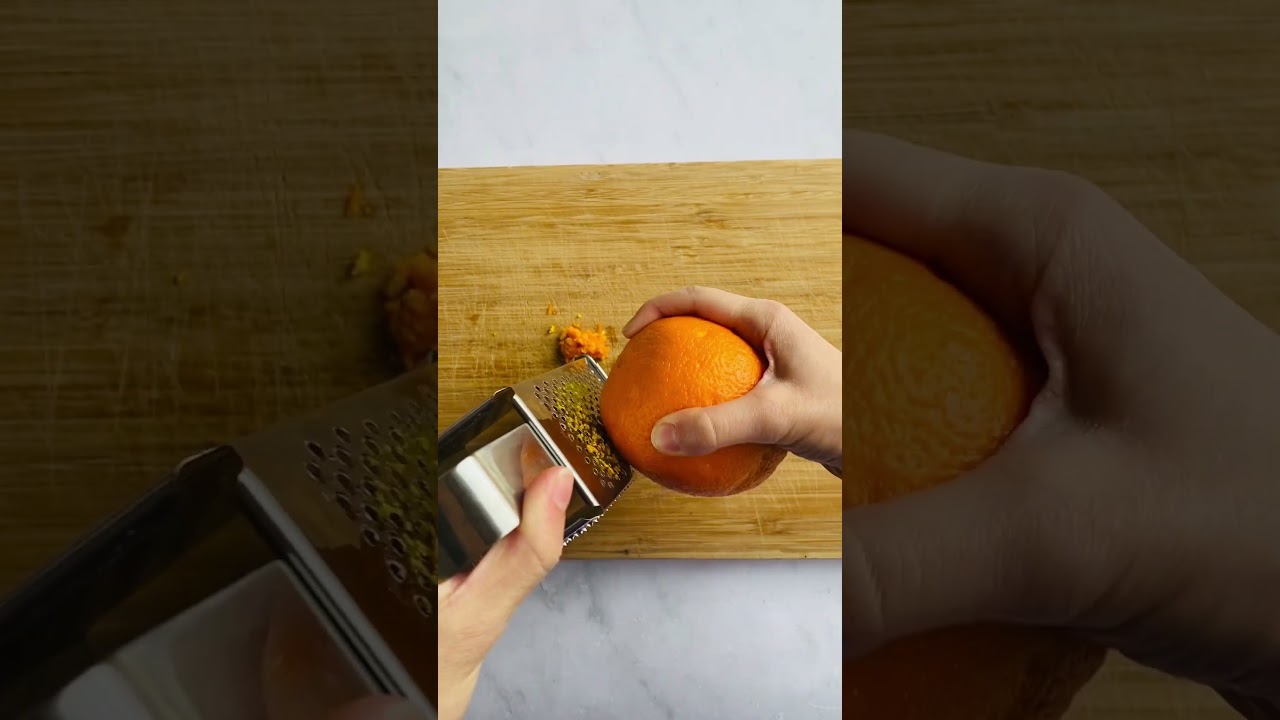 Как идеально снять цедру с апельсина! 🍊 #советыповыпечке #видеоповыпечке #видеорецепт #апельсин