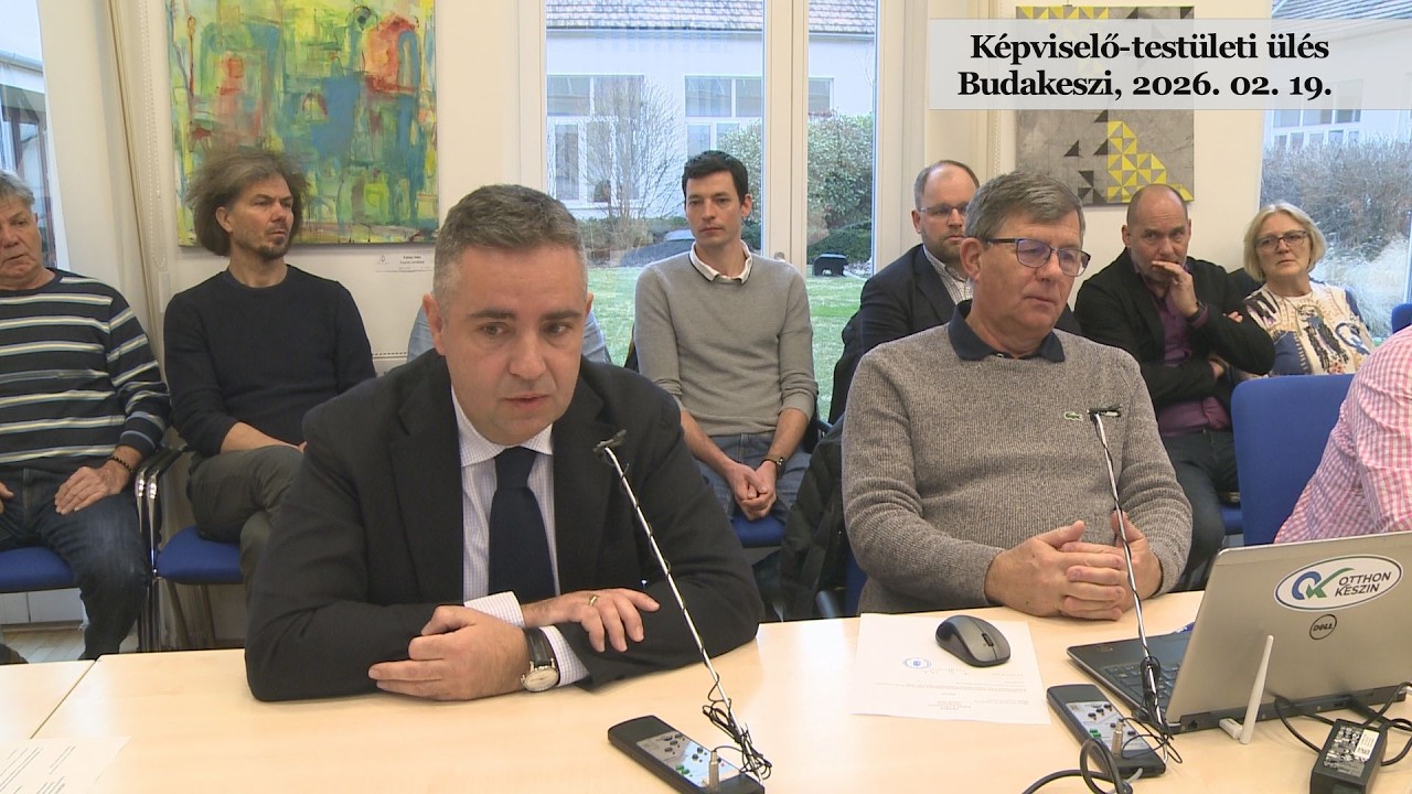 Budakeszi képviselő-testületi ülés, 2026. február 19.