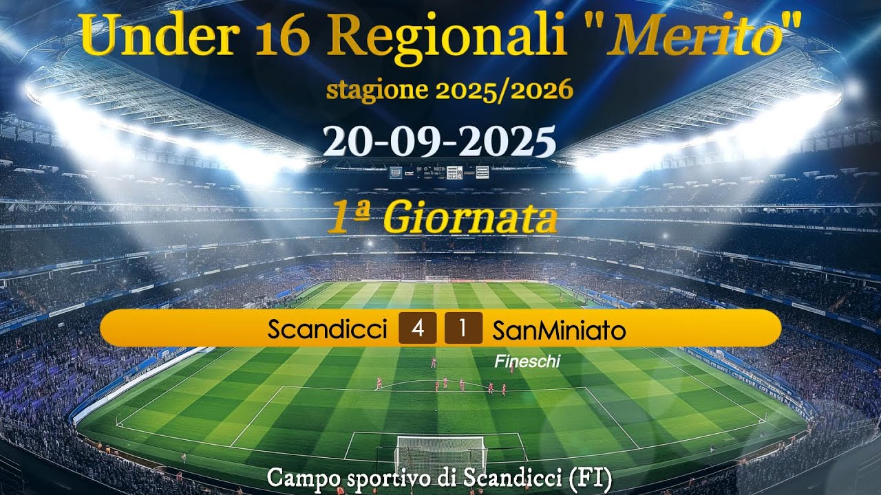 20-09-2025 - Scandicci-SanMiniato 4-1 - 1ª Giornata