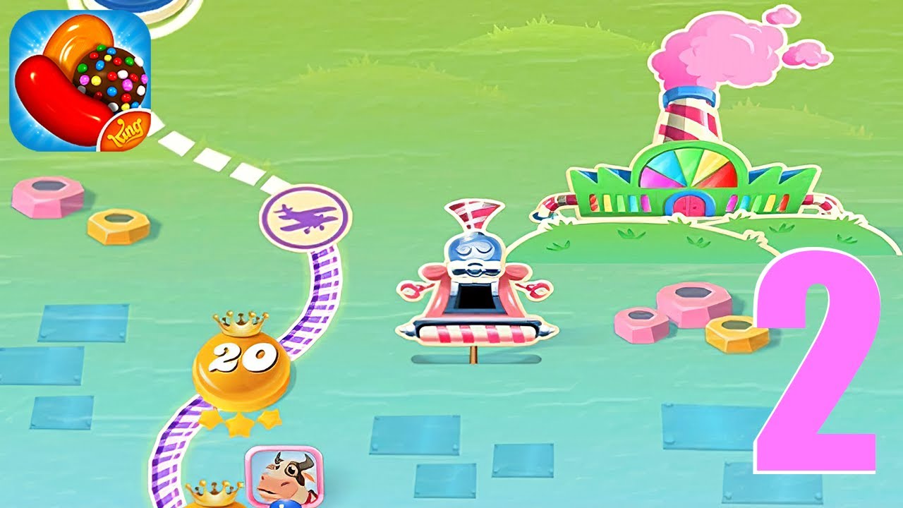 Candy Crush Saga - Gameplay #2 - Level 10-20 (Android, iOS)