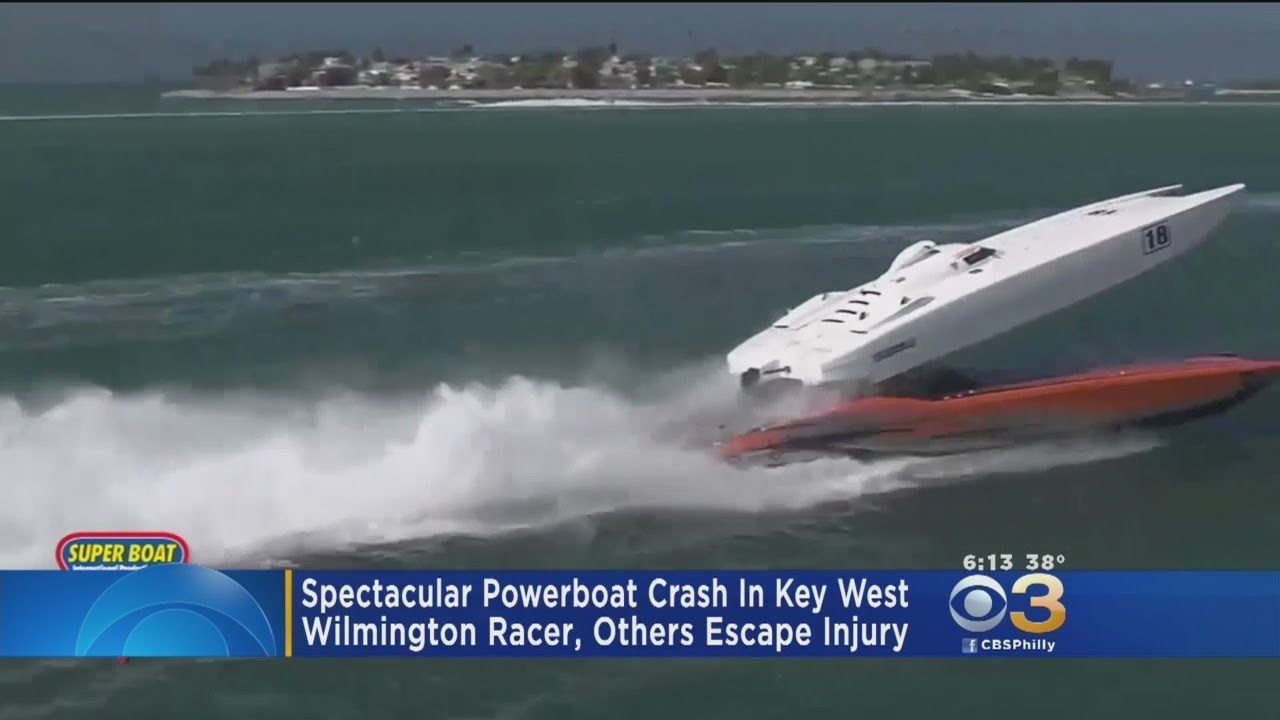 Wilmington Racer Escapes Without Injury After Powerboat Crash In Key West