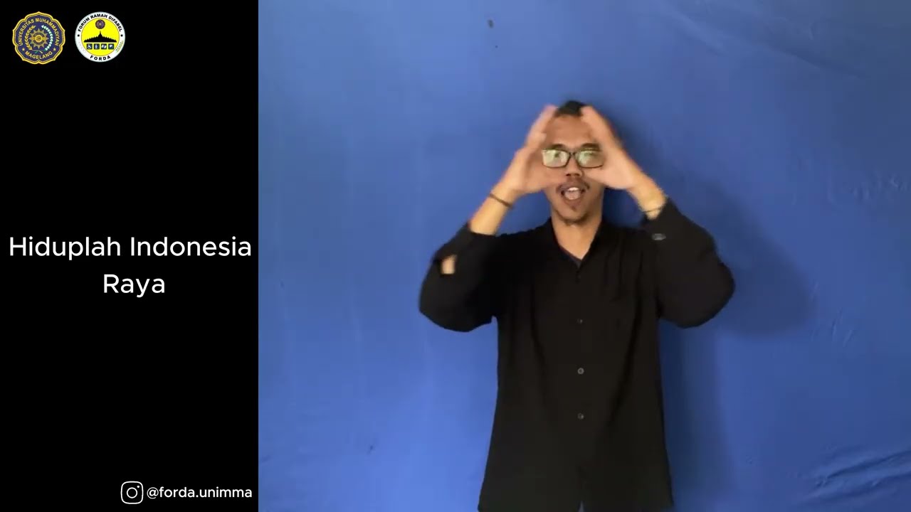 Indonesia Raya (Isyarat Bisindo)
