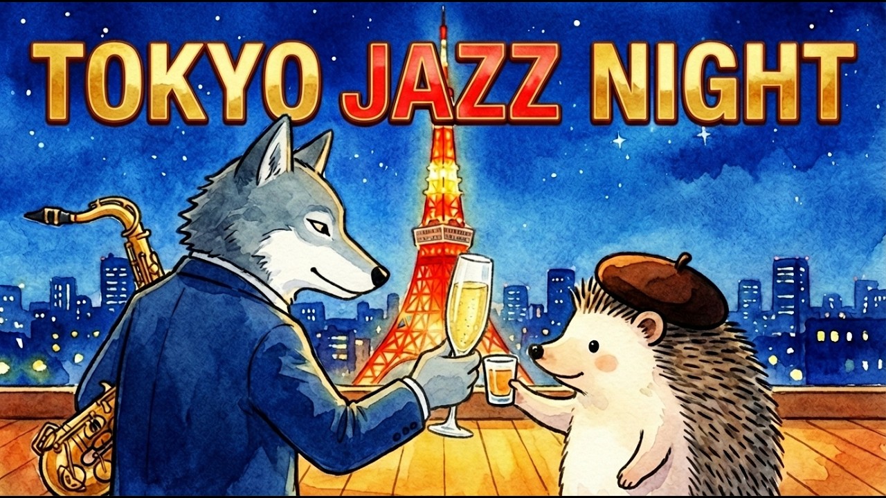 Tokyo Jazz Night － Relaxing Instrumental Music Playlist 作業用BGM