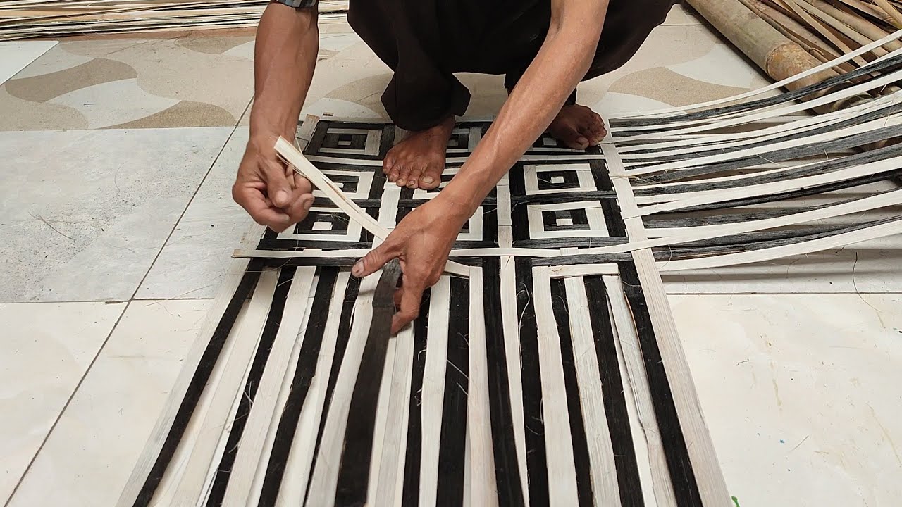 Warna MOTIF Terbaru | Pengrajin Kreatif Anyaman Bambu