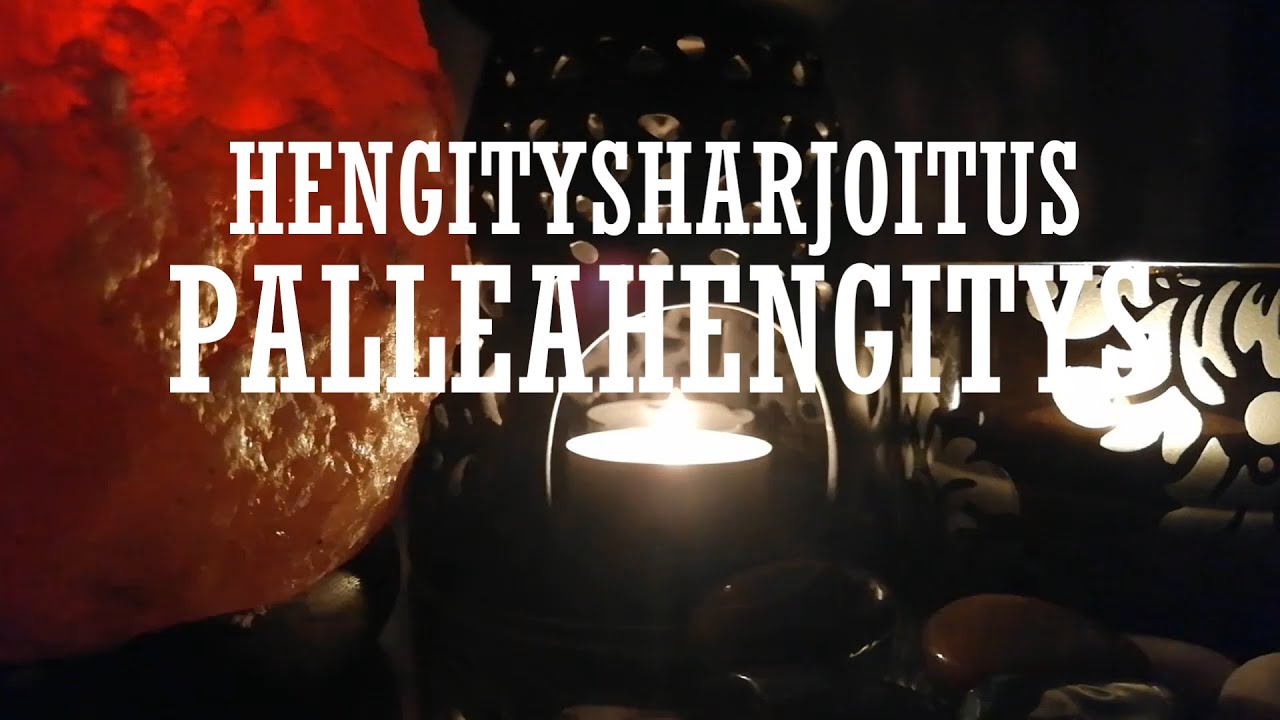 Hengitysharjoitus pallea