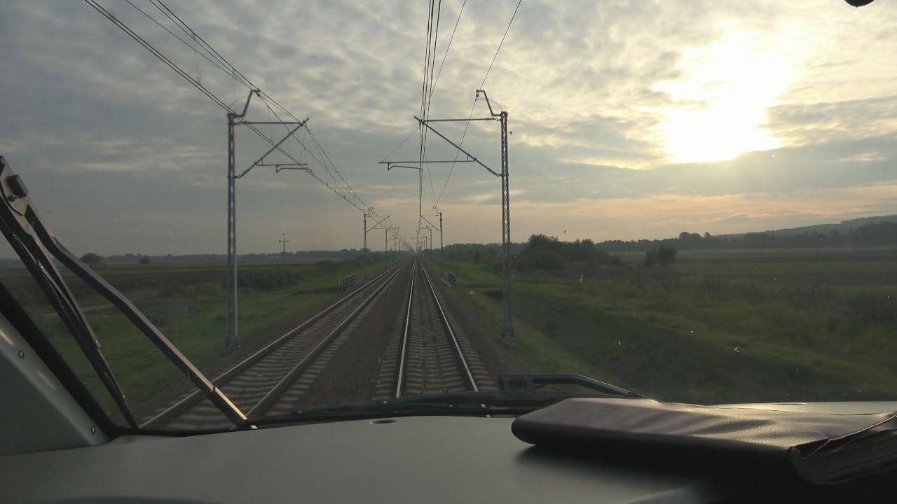 4K Cabview EN63-002 Tarnów - Rzeszów Główny + sound - 29.09.2016