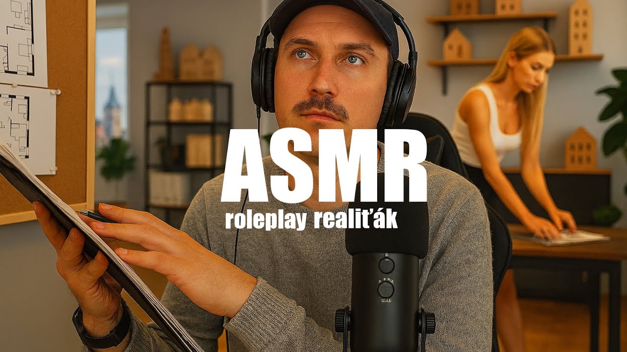 ASMR CZ - role play, vybírám ti byt (soft spoken)