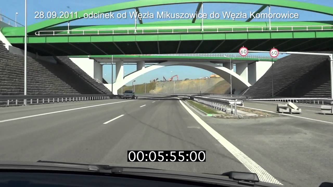 Północno-Wschodnia Obwodnica Bielska-Białej w drugą stronę