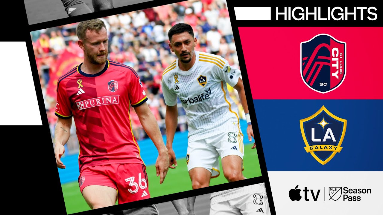 St. Louis CITY SC vs. LA Galaxy | Full Match Highlights | September 1, 2024