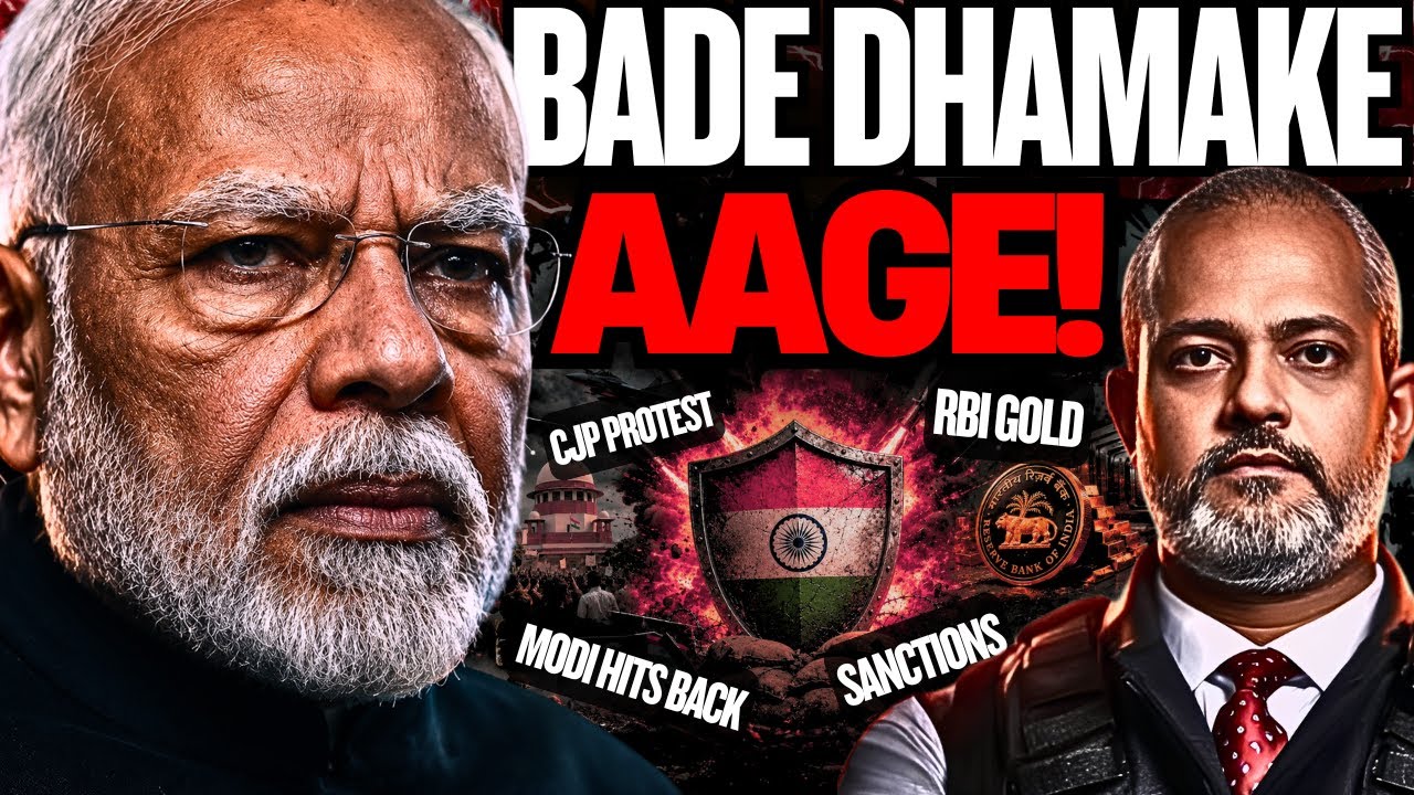 India Heading for Chaos, CJP Protest, US Sanctions, RBI Gold, Indian Economy Bengal Politics I Aadi