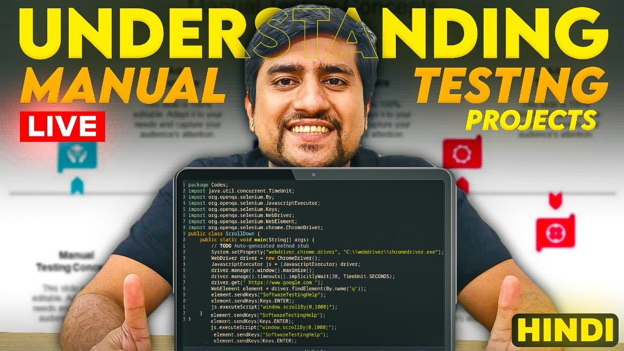 LIVE Manual Testing Project with Start with End ( Add to Resume)