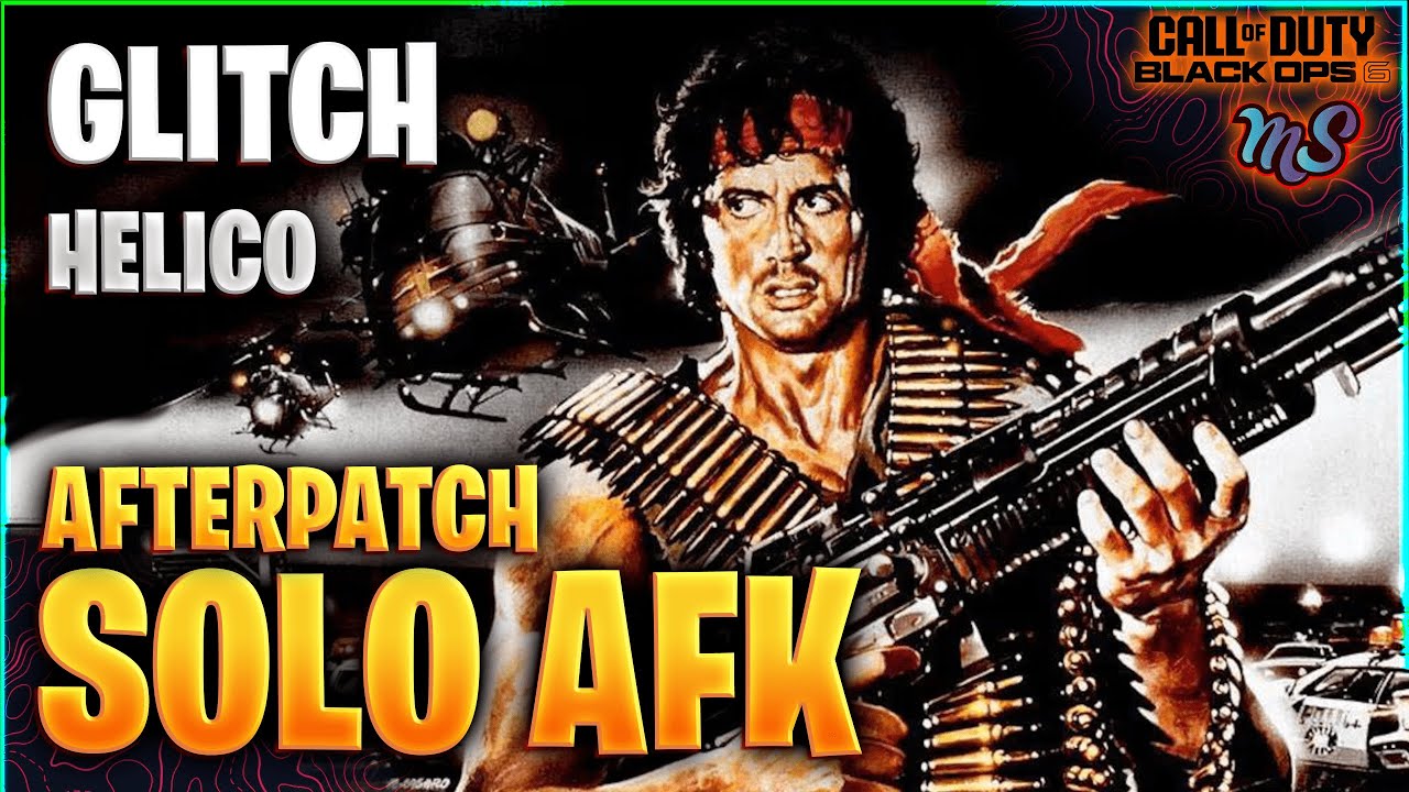 AFK SOLO GLITCH New chopper LIBERTY FALLS HELICO GLITCH BO6 ZOMBIE #blackops6 #bo6 #callofduty