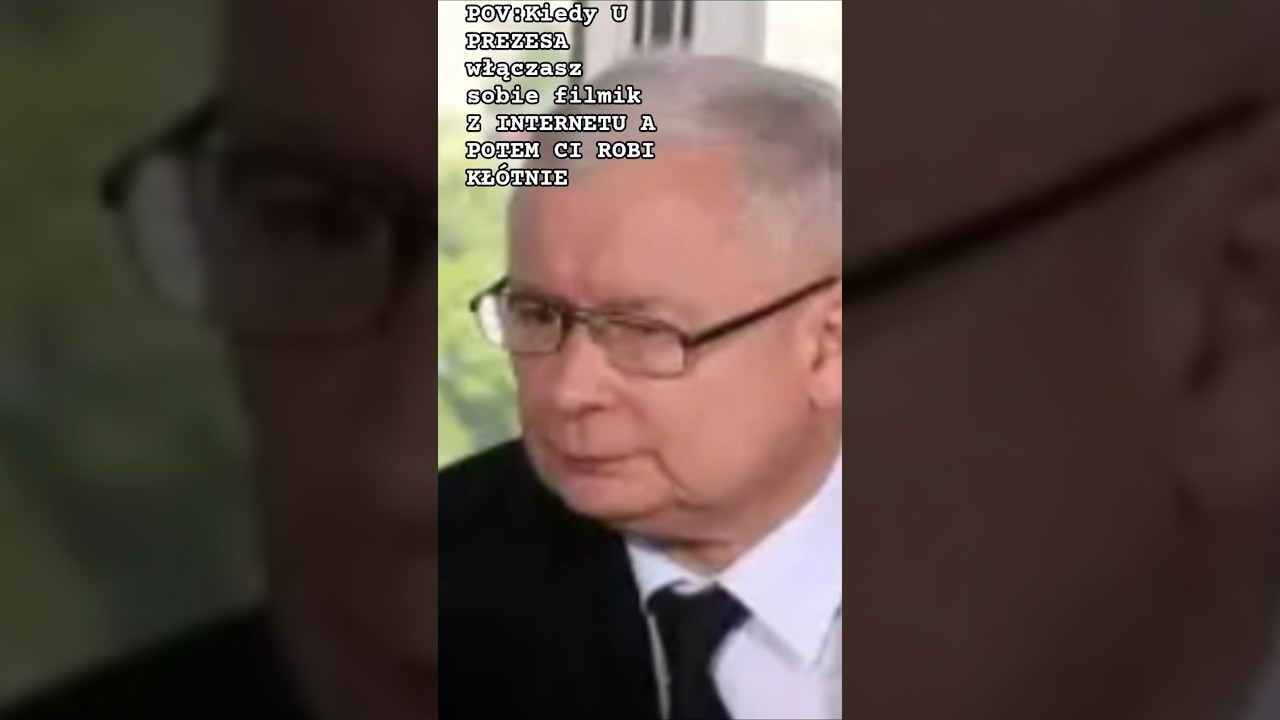 parodia z prezesem PiSu 😂