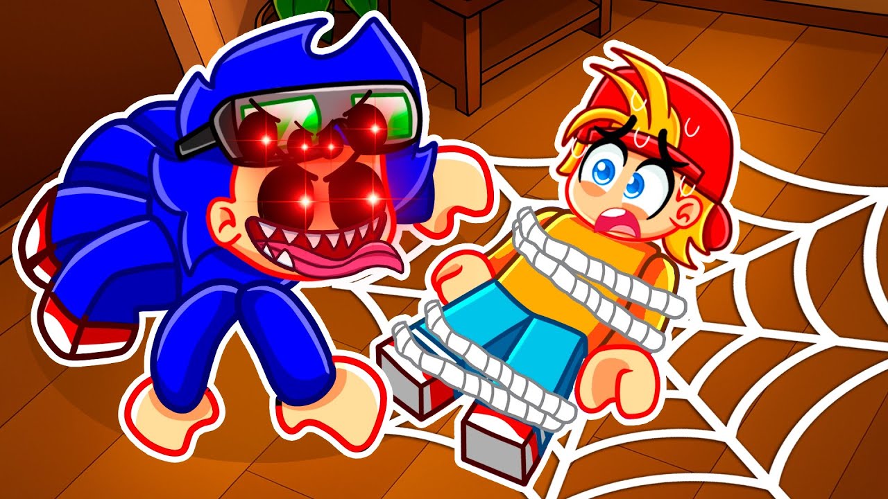 Sobreviví a una ARAÑA MALVADA en Roblox!
