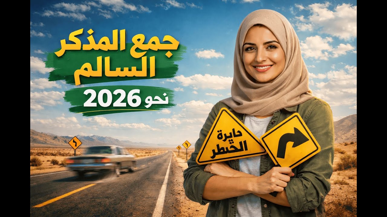 جمع المذكر السالم _ لغة عربية 2026_أ / دعاء ابو اليزيد