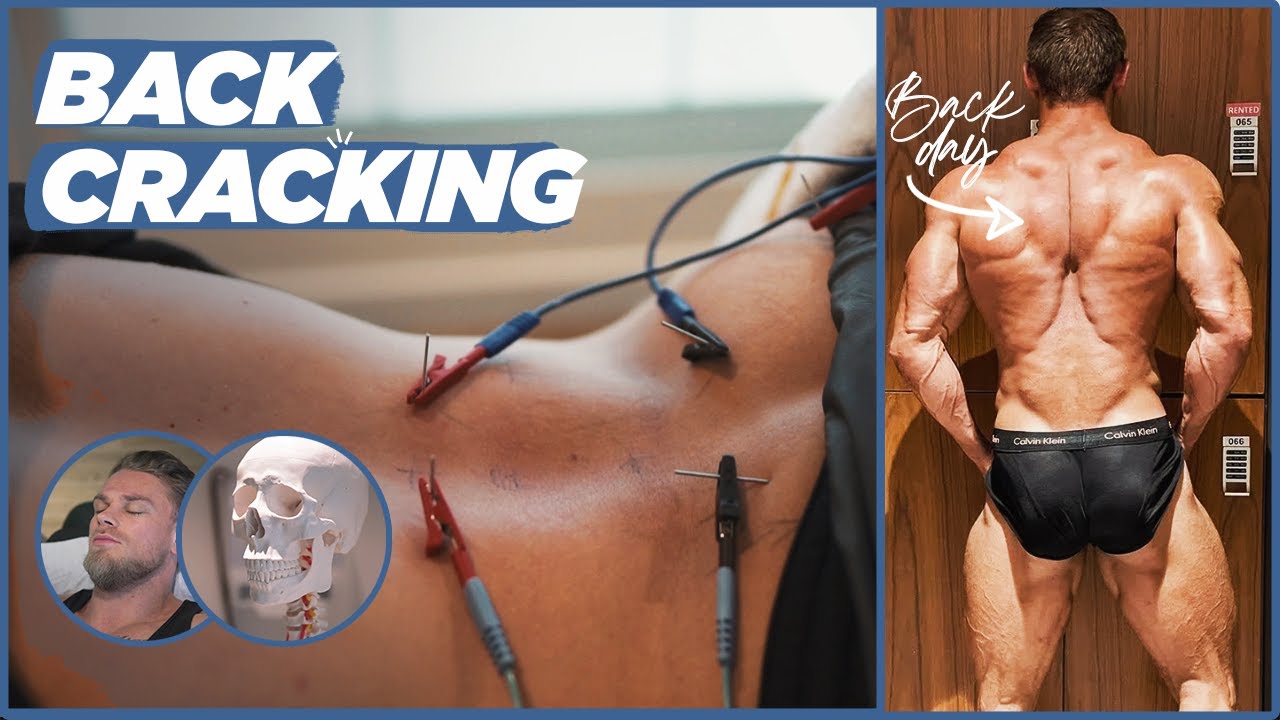 Bodybuilder's Full Back Day - Top Exercises & Chiropractic Session