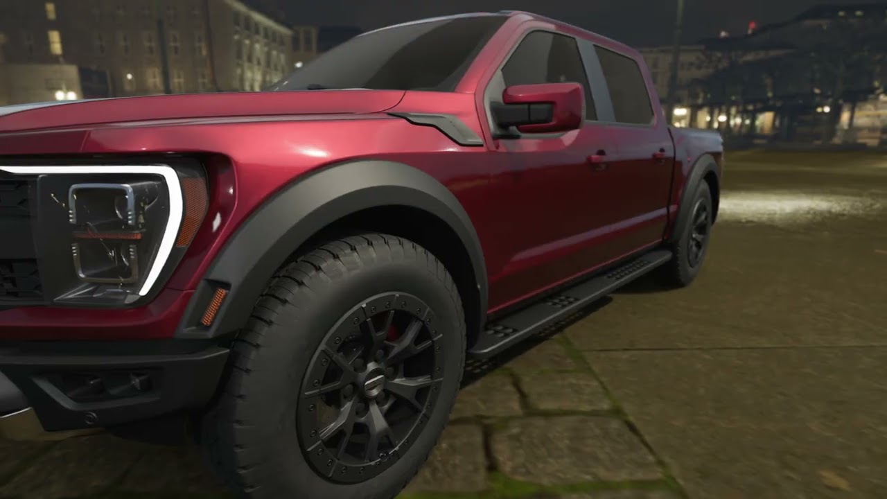 3M Gloss Cinder Spark Red on Ford F150 Raptor Showcase