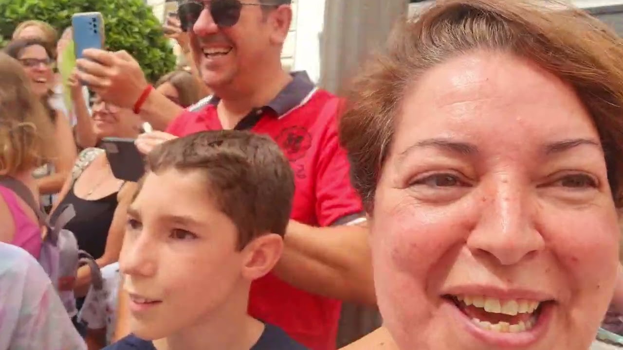 Tarasca, gigante y cabezudos. Fiestas Corpus Granada 2022