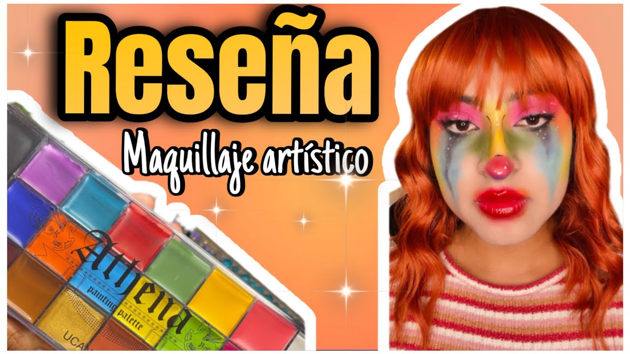 Maquillaje de PAYASITA y reseña de paleta ATHENA Ucanbe