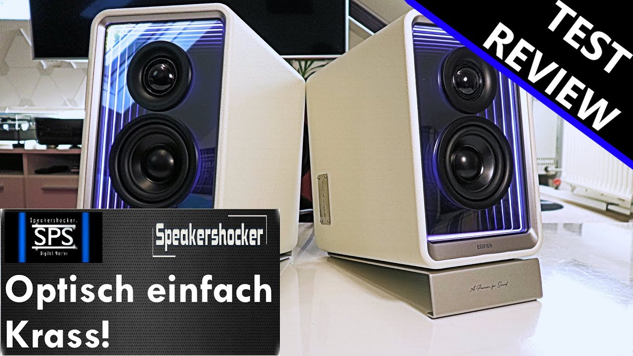 EDIFIER QR65 Lautsprecher Review | Soundcheck. PC Lautsprecher mit HiRes Audio, RGB Beleuchtung Test