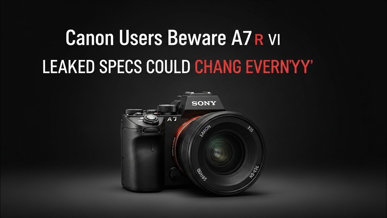 Canon Users Beware Sony A7R VI Leaked Specs Could CHANGE EVERYTHING!