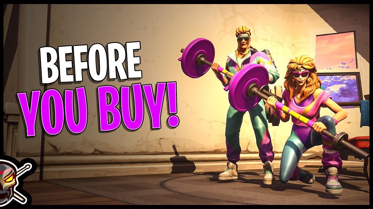 Mullet Marauder | Aerobic Assassin | Axercise | Windbreaker - Before You Buy - Fortnite