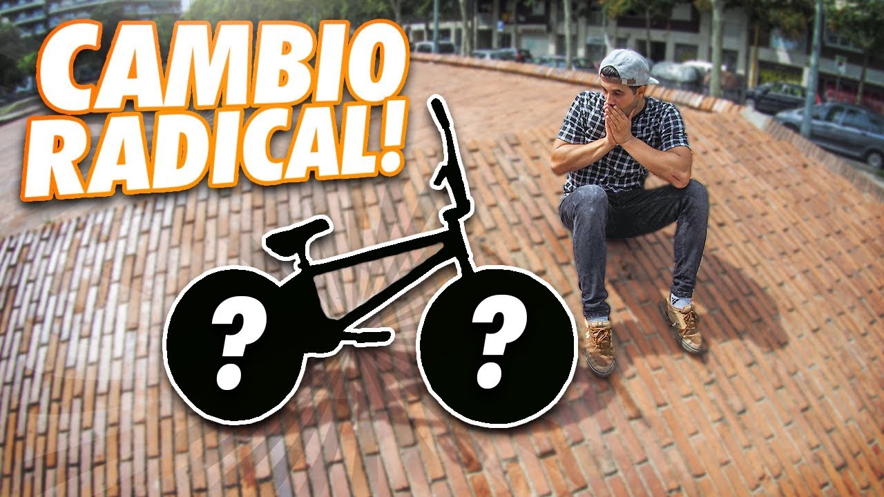 LE HACEMOS UN CAMBIO RADICAL A MI BMX - Que te parece?