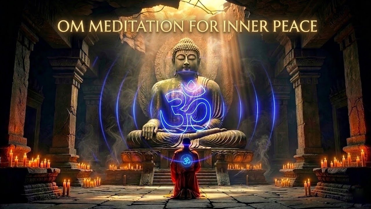 OM CHANTING 🕉️ + 528 Hz | DEEP  RELAXING MEDITATION  MUSIC  @MINDFULPATHSL 