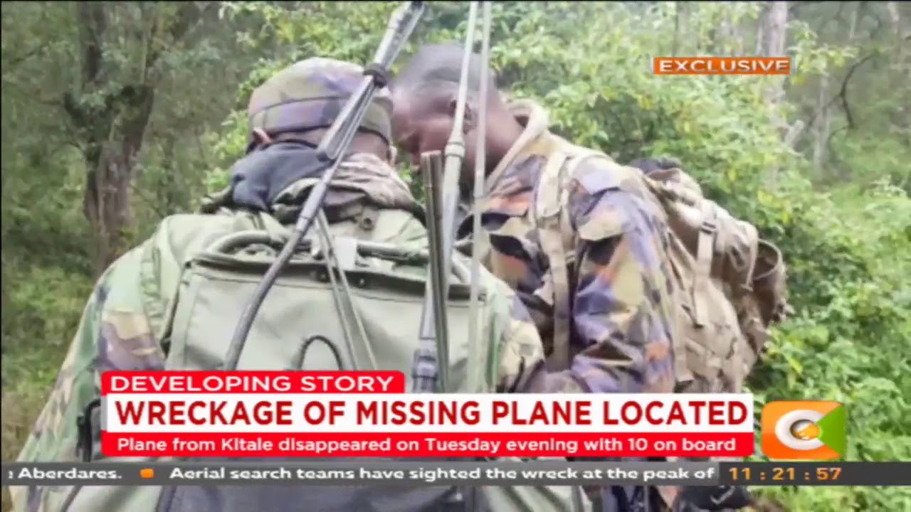 Exclusive: Rapid deployment squad run in the Aberdare forest #CitizenExtra