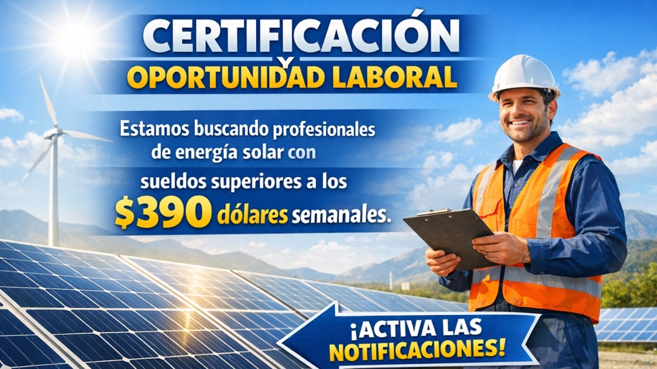 1era CLASE EN VIVO DE INSTALACI&Oacute;N DE PANELES SOLARES CON INTELIGENCIA ARTIFICIAL