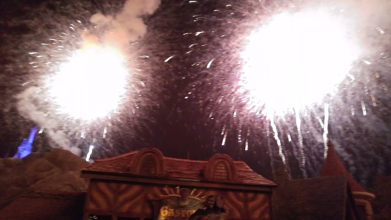 New Years eve fireworks from the #magickingdom2015