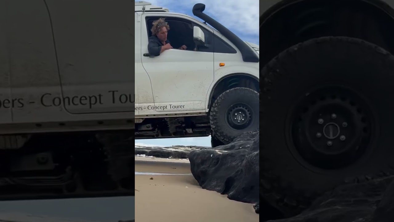 Toyota Hiace vans can hang offroad&hellip; 🔥Would you buy one?! #toyota #hiace #vanlife