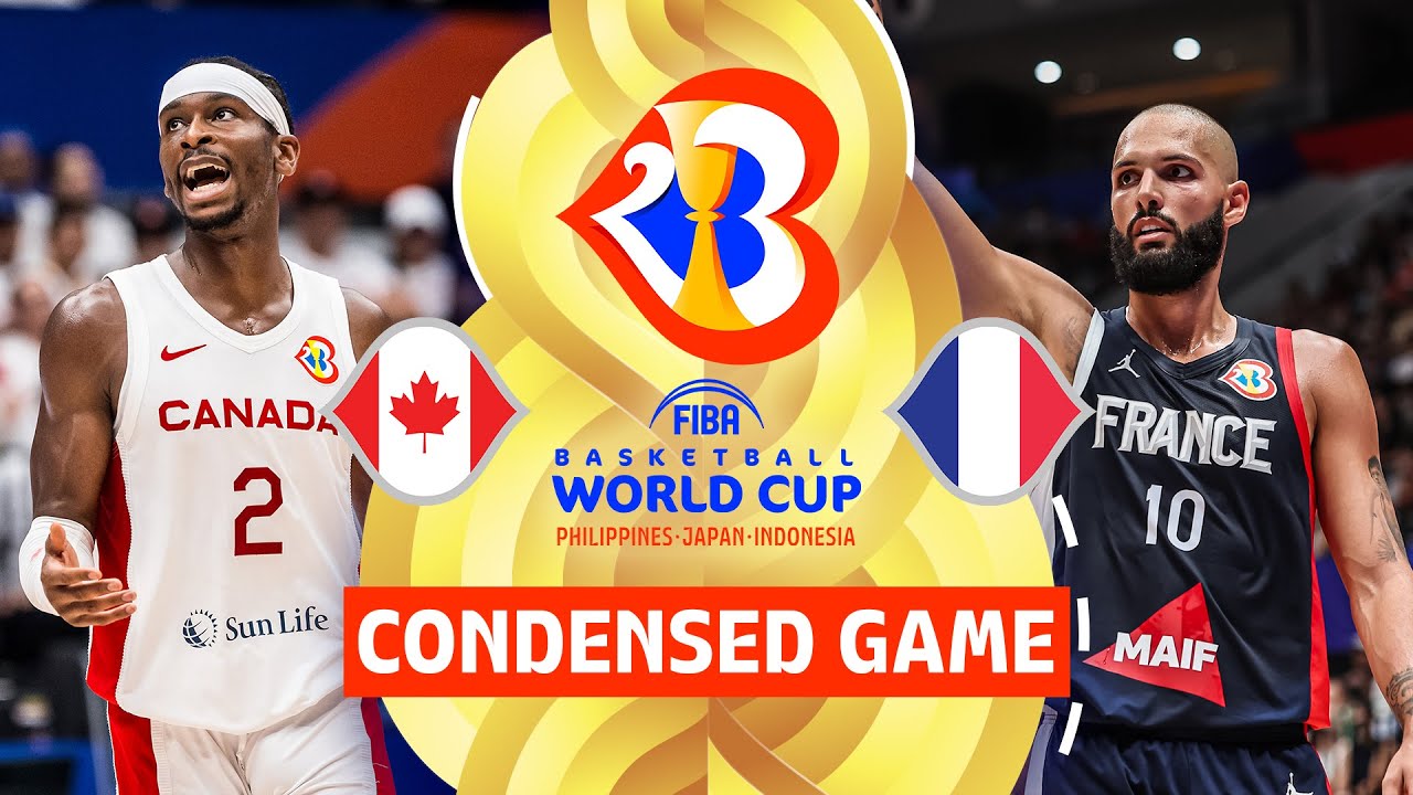 Canada 🇨🇦 vs France 🇫🇷 | Full Game Highlights | FIBA Basketball World Cup 2023