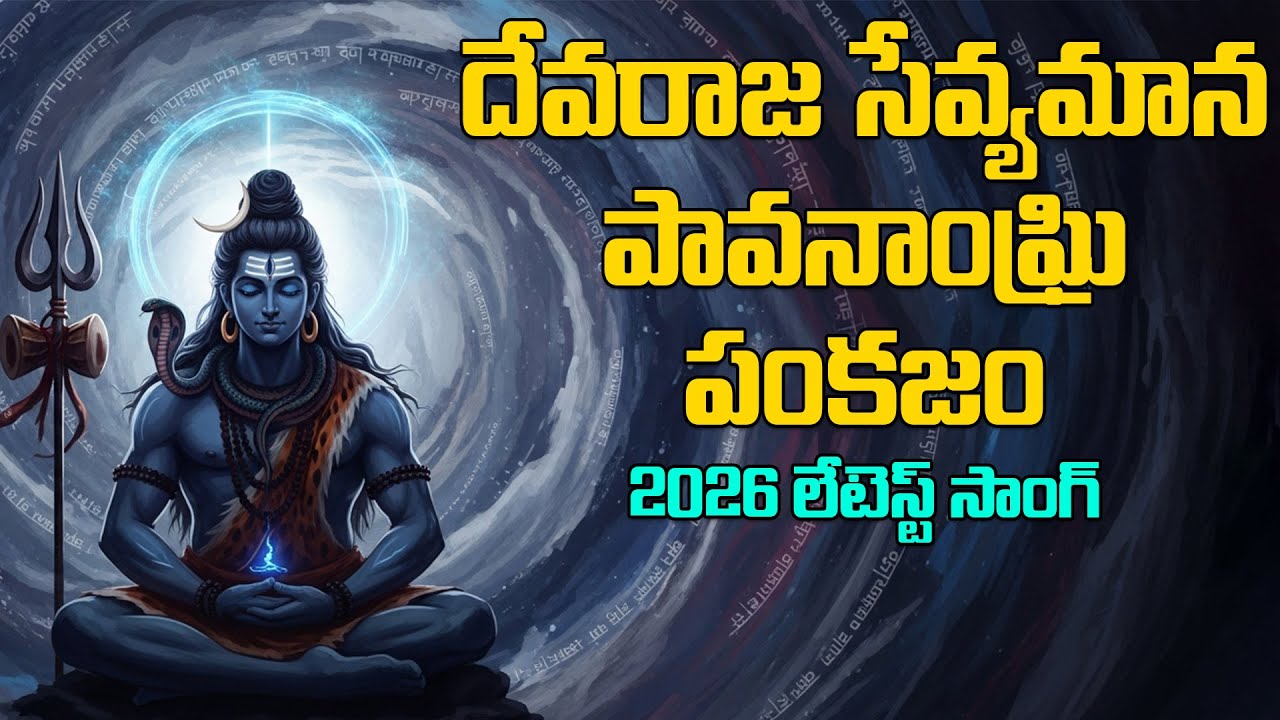 దేవరాజ సేవ్యమాన పావనాంఘ్రి పంకజం  || #shiva