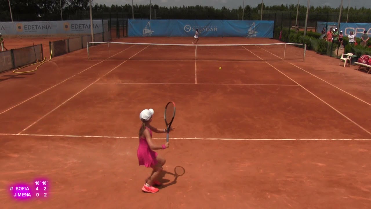 TENIS HIGHLIGHTS TORNEO MASTER CHAMPIONS BOWL ACADEMIA SALADAR CUARTOS SOFIA VS JIMENA