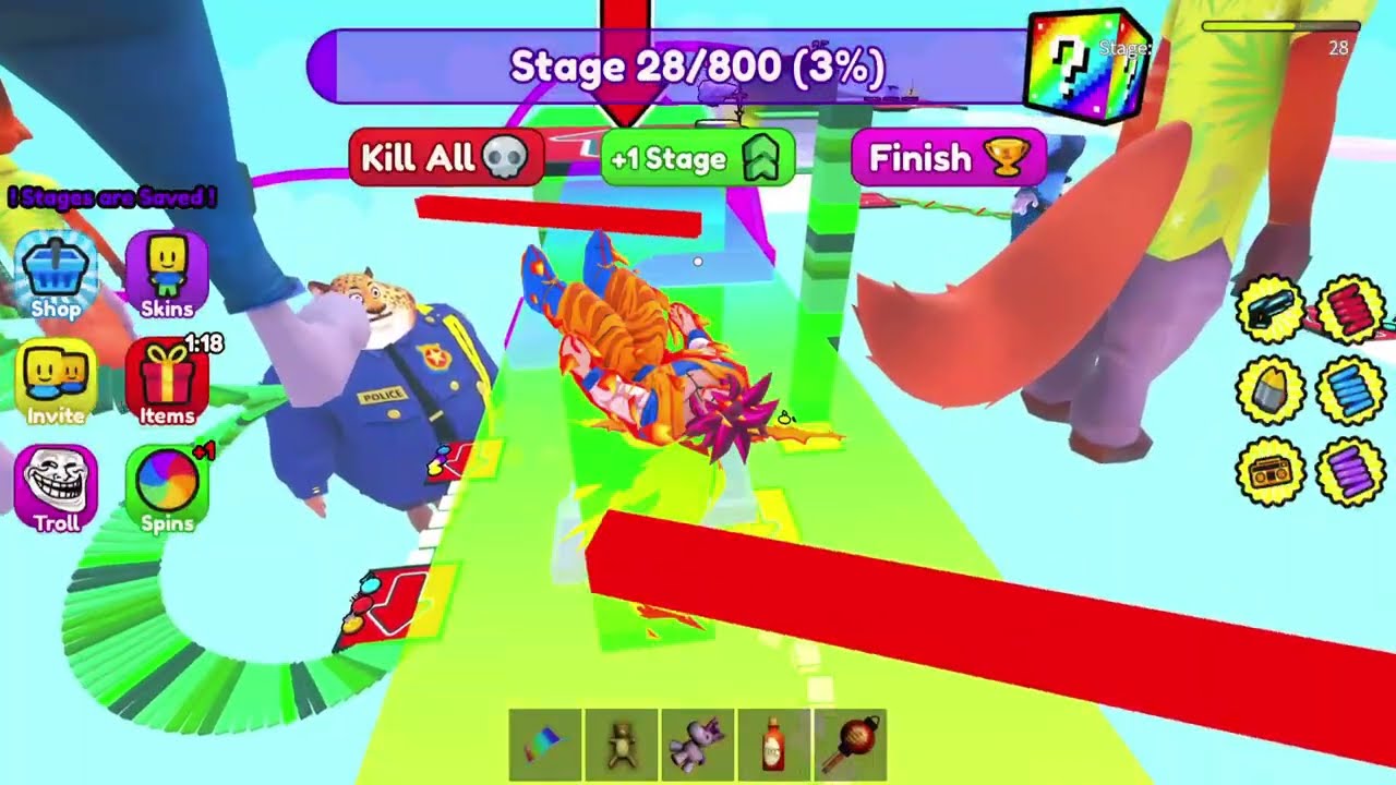 Roblox: ZOOTOPIA 2 OBBY to Stage 150
