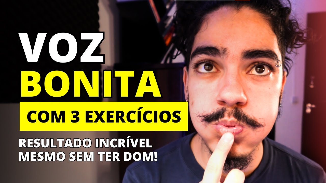 Cantar com Voz Bonita Mesmo Sem Ter DOM: COMPROVADO (em 3 exercícios)