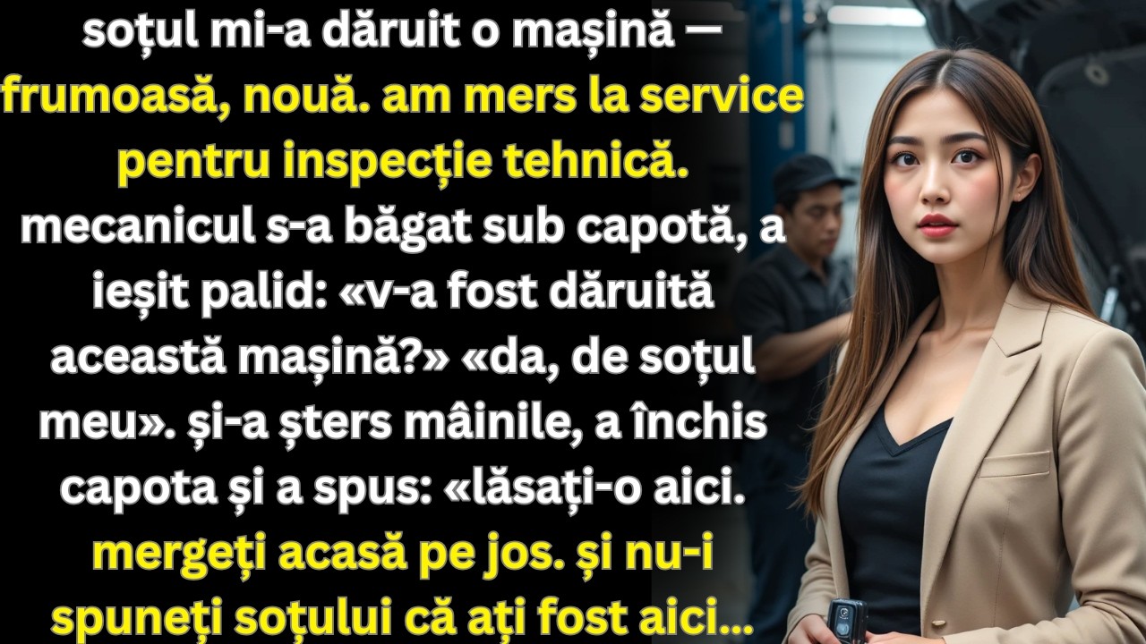 Mecanicul a deschis capota și a pălit  „Lăsați mașina  Mergeți pe jos  Soțului — nimic