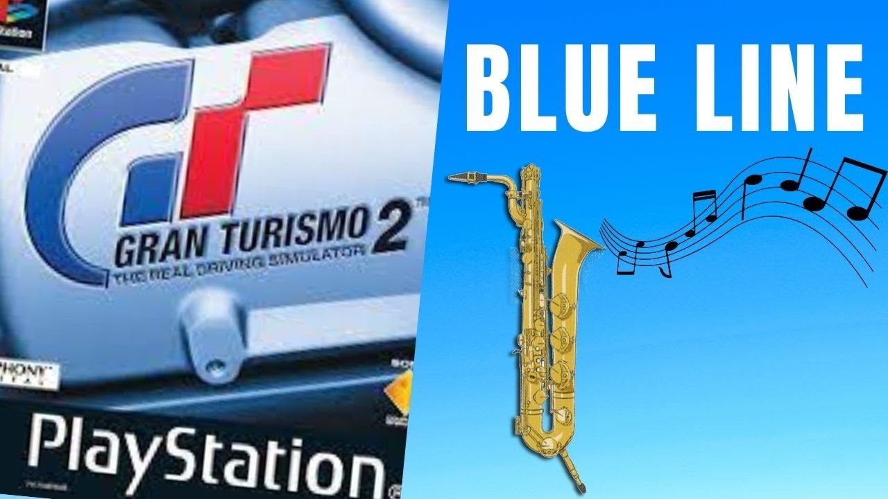 Blue Line from Gran Turismo 2 but it's on bari sax