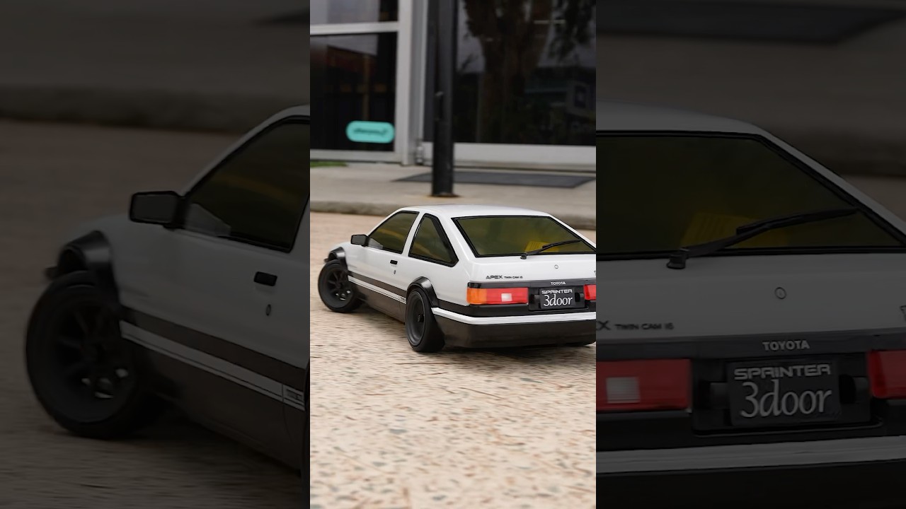The new Kyosho D2 Toyota AE86 Trueno 🔥
