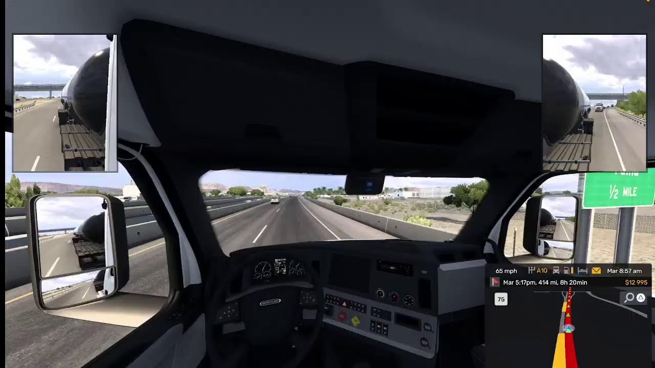 Truck Driver Real Simulation 4K resolution (Own Truck)