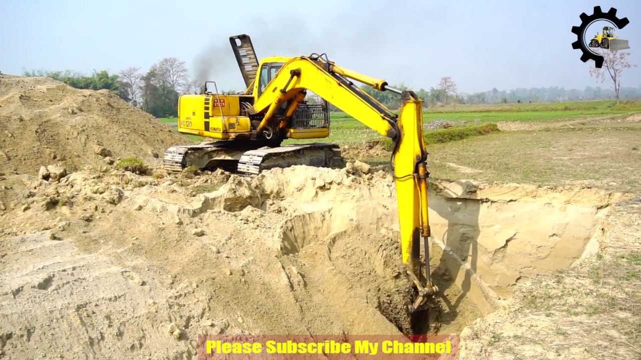 Amazing !!! 13 Year Old Boy  Working Hard For New Bridge -Jcb Machine-Children Music