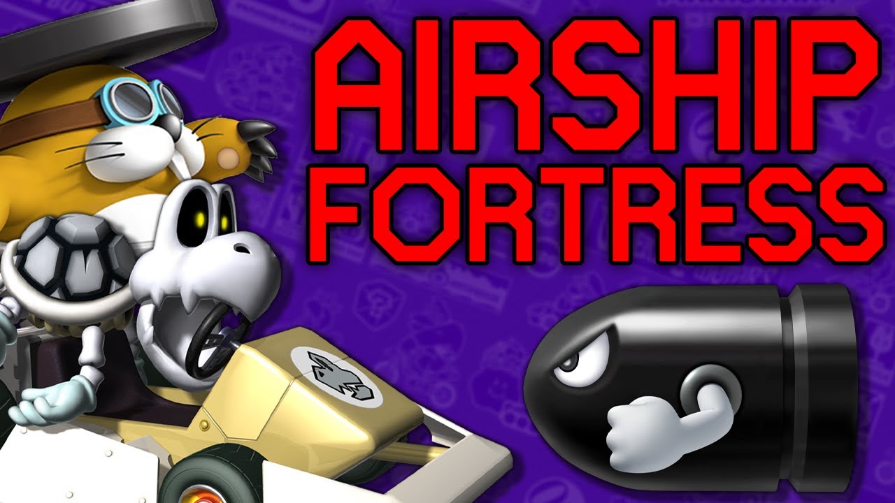 Airship Fortress: Mario Kart 8 Deluxe’s Missing Track | Level By Level