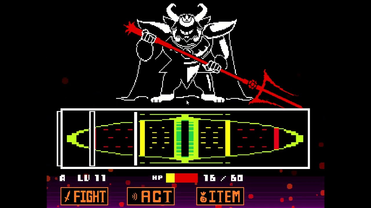 No Heal Asgore - Undertale