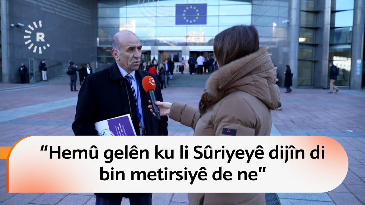 Nûnerên Kurdan û pekhateyên din ên Sûriyeyê li Parlamentoya Yekîtiya Ewropayê dicivin