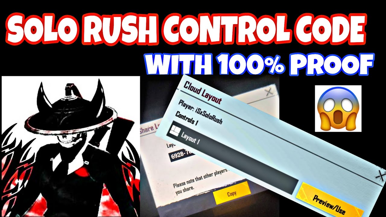 SOLO RUSH CONTROL CODE REVEALED 😱/WITH 💯% PROOF /ICE MASTER