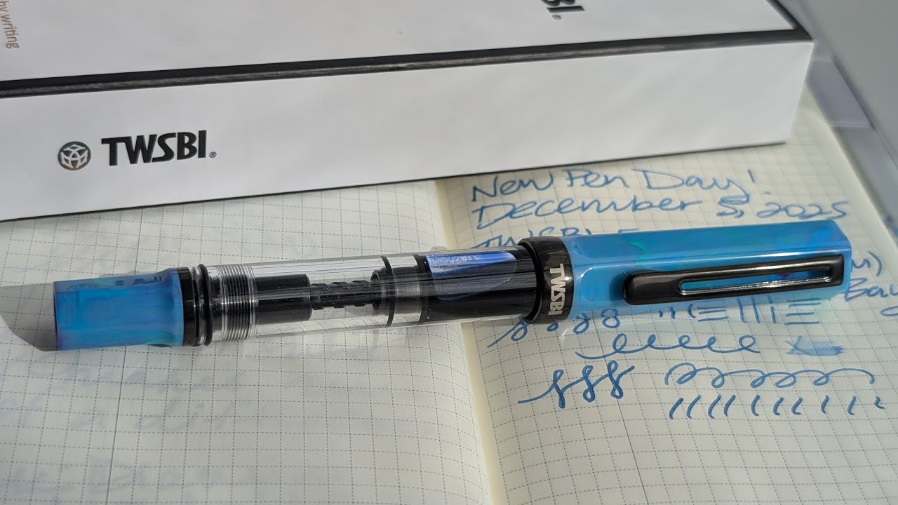 New pen day! Yet another TWSBI! 🤔😅🥰