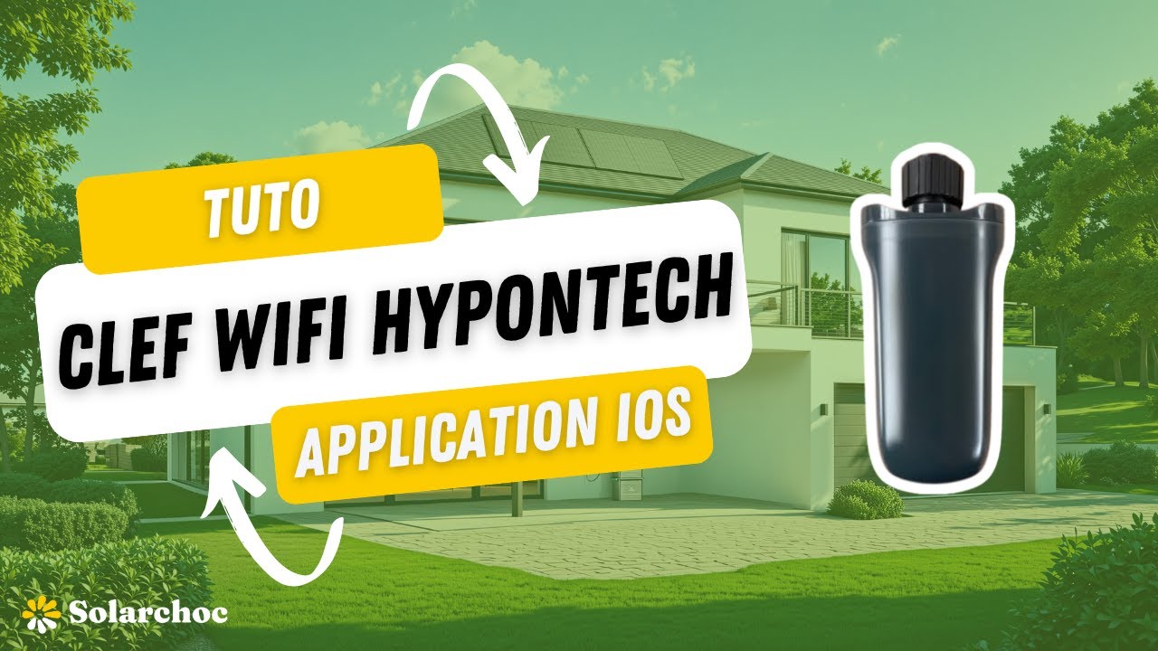 TUTO | CLEF WIFI HYPONTECH POUR APPLICATION IOS - raccordement et configuration