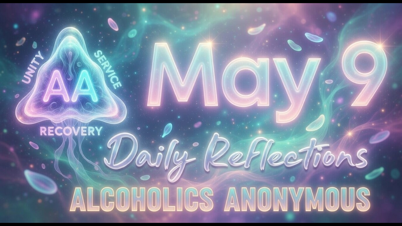 AA Daily Reflection May 9: WALKING THROUGH FEAR (Alcoholism Recovery Video) #Shorts